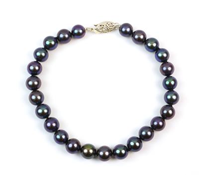 Zlatý perlový náramek