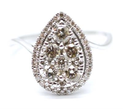 Zlatý prsten s diamanty