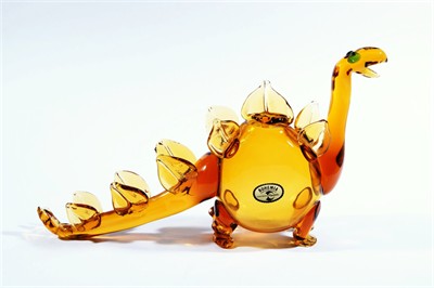 Velký skleněný dinosaurus, Crystalex Nový Bor