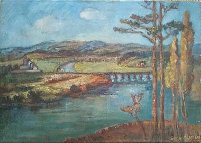 Helena Bochořáková-Dittrichová - Na přehradě