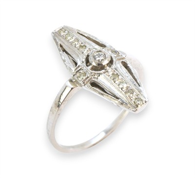 Zlatý prsten s brilianty