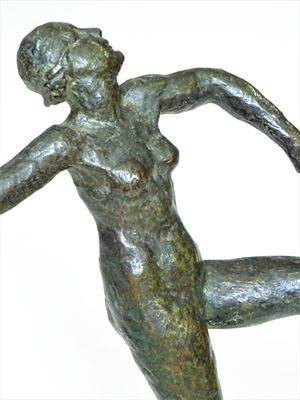 bronzová plastika, Art-Deco