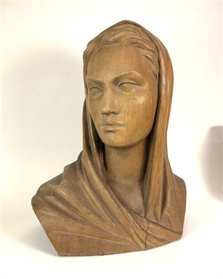 Oswald Hofmann, Matka (1942), lipové dřevo, v. 42 cm