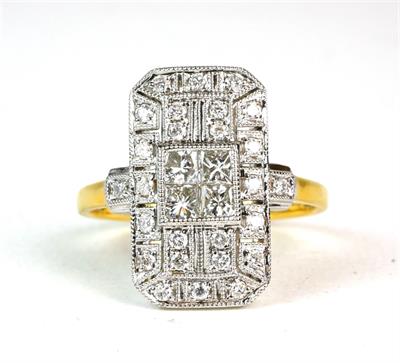 Briliantový prsten 0,65 ct