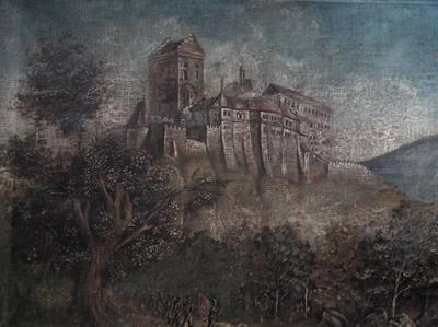 Hrad Karlštejn - před rekonstrukcí.