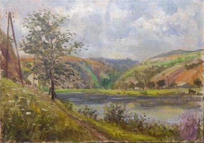 František Šurek - Berounka u Srbska