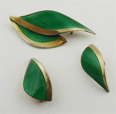 Stříbrná souprava - Albert Scharning, Norsko