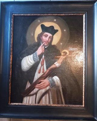 Jan Nepomucký, olejomalba na plátně, 19. století