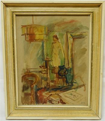 Božena Kuhnová HLINĚNSKÁ "Z atelieru" kombinovaná technika