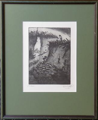 Jan Konůpek (1883-1950) - Bitva v soutěsce