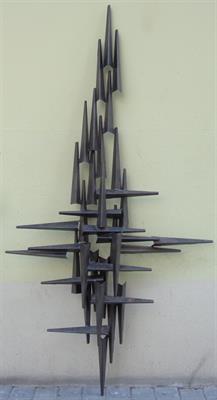 Kovová plastika 60.-70.léta