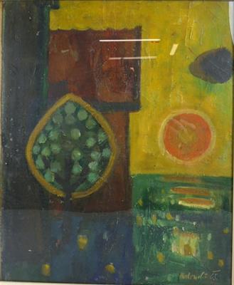 František Hodonský, Abstraktní kompozice