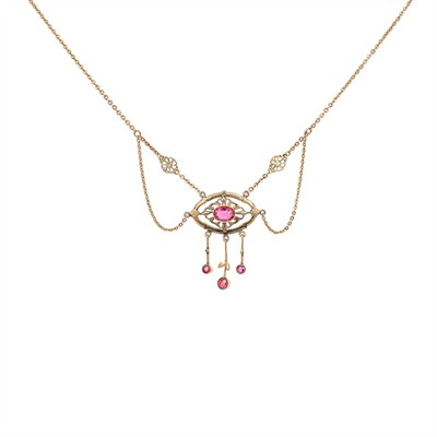 Secesní náhrdelník