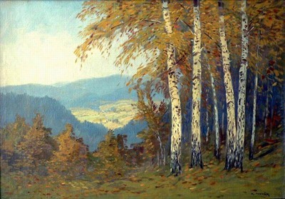 Podzimní krajina – K.Novák