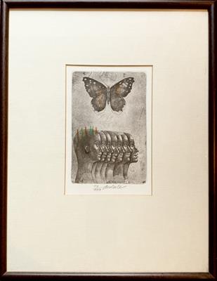 Jiří ANDERLE - Dívka a motýl