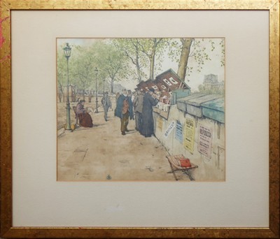 Tavík František Šimon - Quai Malaquais, Paris