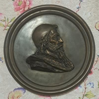 Medailon J. A. Komenský