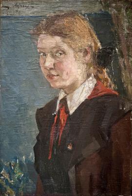 Samuel Grigorievitch Nevelstein(?): Portrét dívky