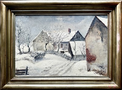 Václav Koutský: Zima ve vsi (1931)