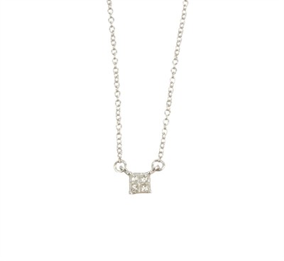 Zlatý náhrdelník s brilianty