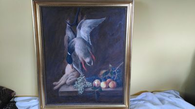 František Pulec - Kachna se zajícem (kopie dle Desportése)