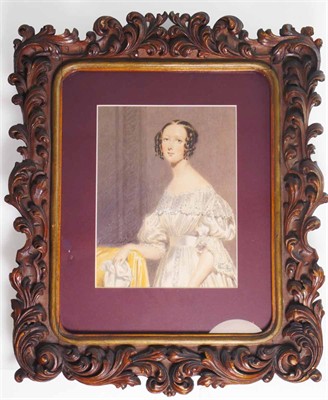 F. X. Winterhalter - portrét královny L. M. Orleánské
