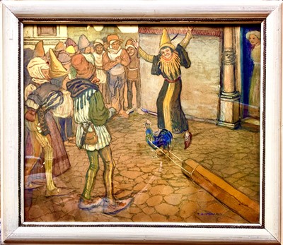 Rudolf Adámek: Pohádkový motiv  (1908)