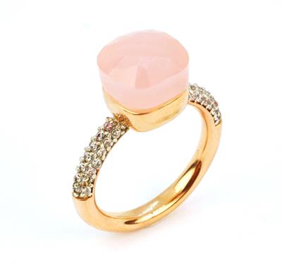 Stříbrný prsten ve stylu Pomellato