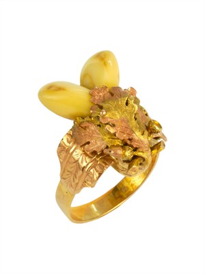 Zlatý prsten s grandlemi