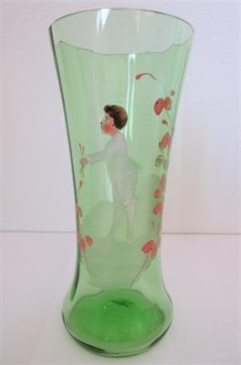 Starožitný pohár ručně malovaný