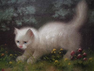 Beno Boleradszky: Perská kočka.