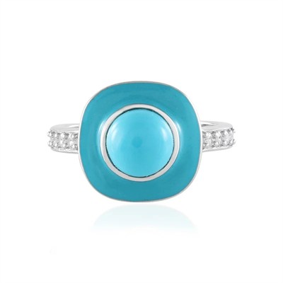 Stříbrný prsten s tyrkysem