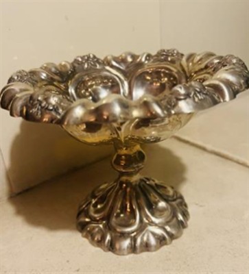 Biedermeier stříbrná misa