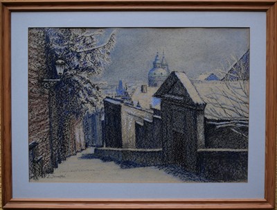 Ludmila Janovská, Zámecké schody