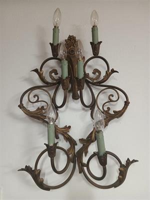 Nástěnné svítidlo bronz