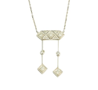 Zlatý briliantový náhrdelník