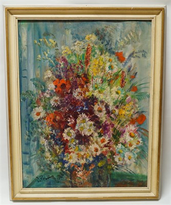 Kytice z lučního kvítí, pestrobarevné zátiší Václav PEŘINA