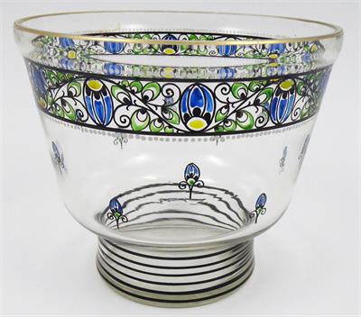 Secesní mísa - Johann Oertel & Co., Haida