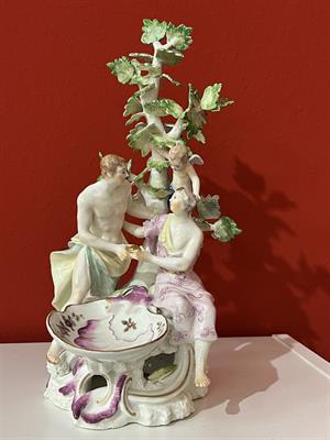 Alt Wien - stará Vídeň, porcelánové sousoší