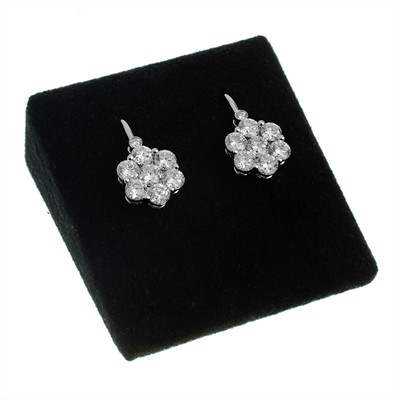 Zlaté náušnice s brilianty