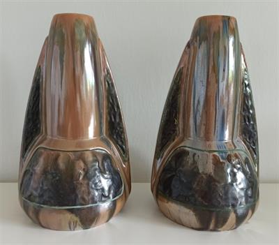 Secesní párové vázy