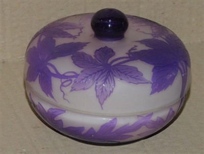 SECESNÍ DÓZA - značená Ars (Rückl), perfektní stav