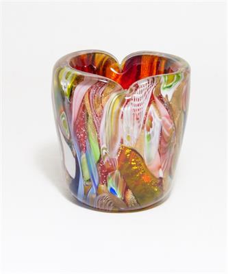 Vázička BIZANTINO (Tutti-Frutti) sklárna AVEM Murano Itálie