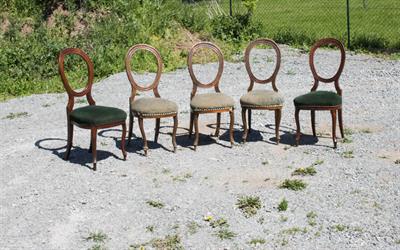 Židle pozdní biedermeier