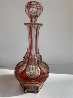 Biedermeier skleněný flakon