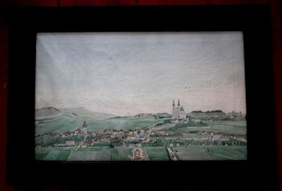 Město Luže - okres Chrudim. Cca 1890.