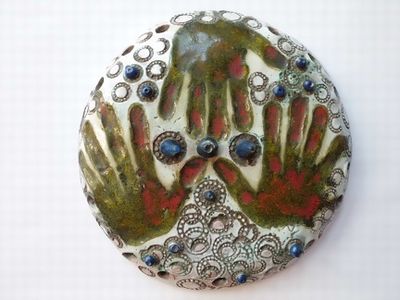 ANTONÍN STIBŮREK KERAMICKÝ OBJEKT-RUCE