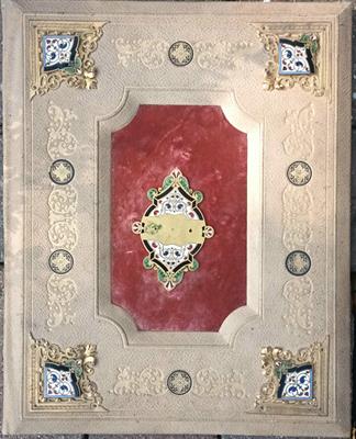 J.Kittl Ostrava: Desky s uměleckou vazbou.