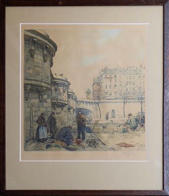 Tavík František Šimon - Vetešníci pod Pont Neuf