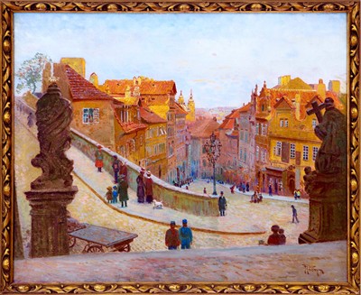 Jan Jáchym: Nerudova ulice na Malé Straně